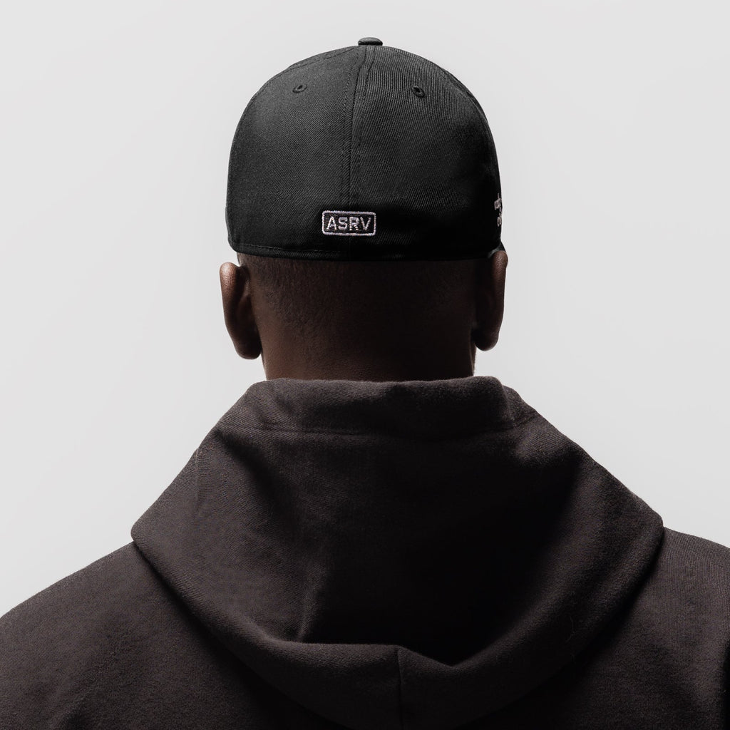 New Era® 59Fifty® Low Profile Hat - Black/White "Wings"