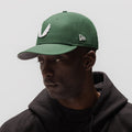 New Era® 59Fifty® Low Profile Hat - Forest Green/White "Wings"