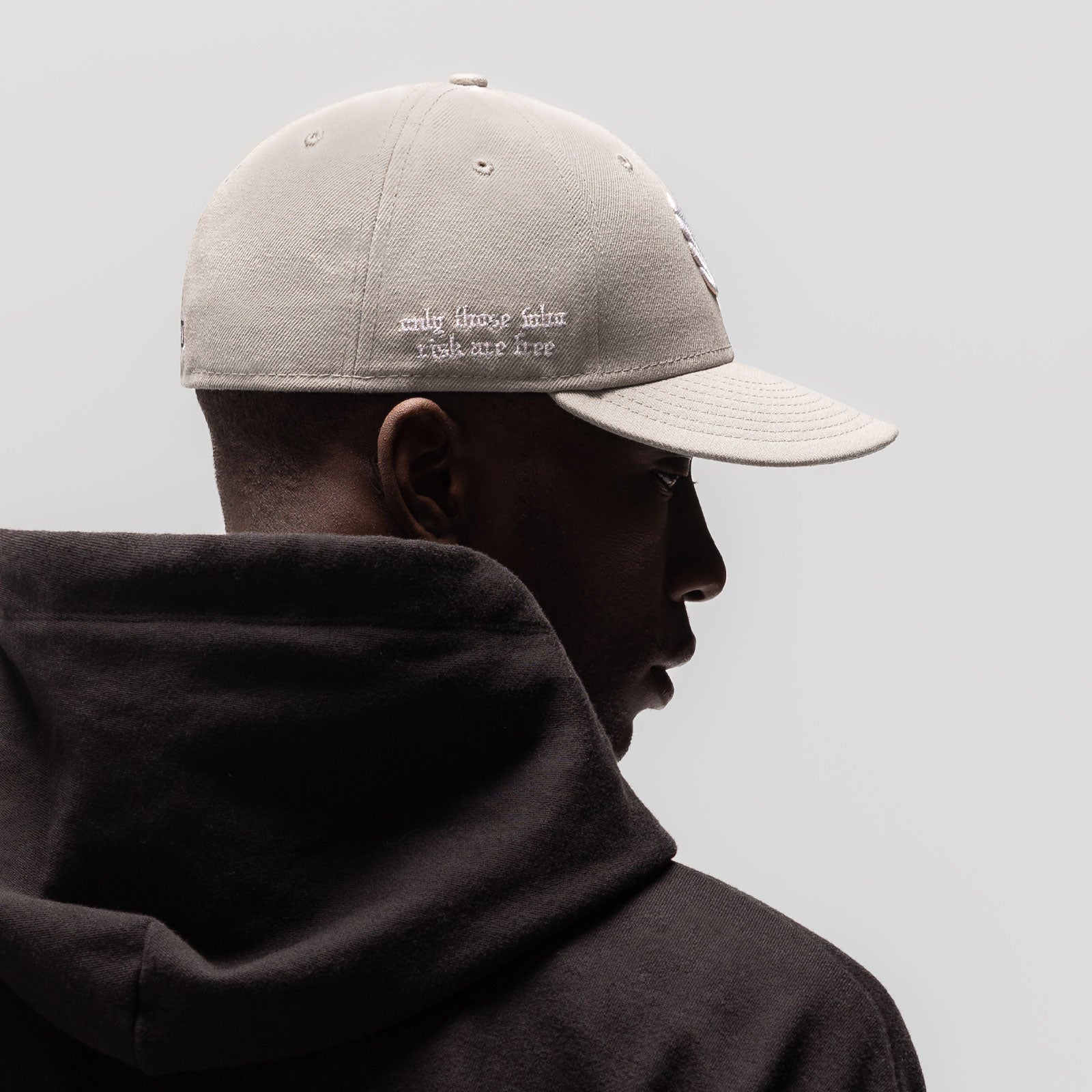 New Era® 59Fifty® Low Profile Hat - Stone/White "Wings"