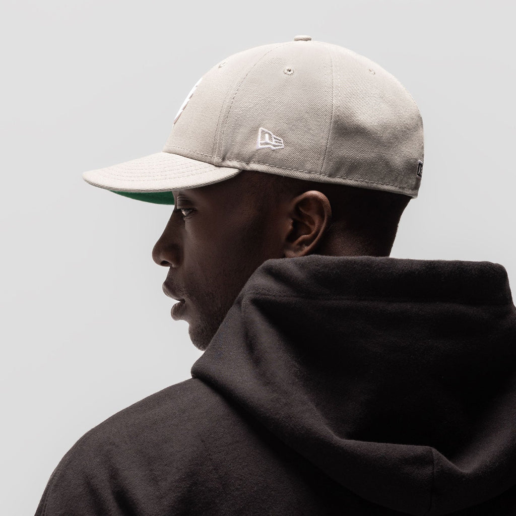 New Era® 59Fifty® Low Profile Hat - Stone/White "Wings"