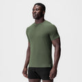 0919. Supima® Fitted Tee - Olive