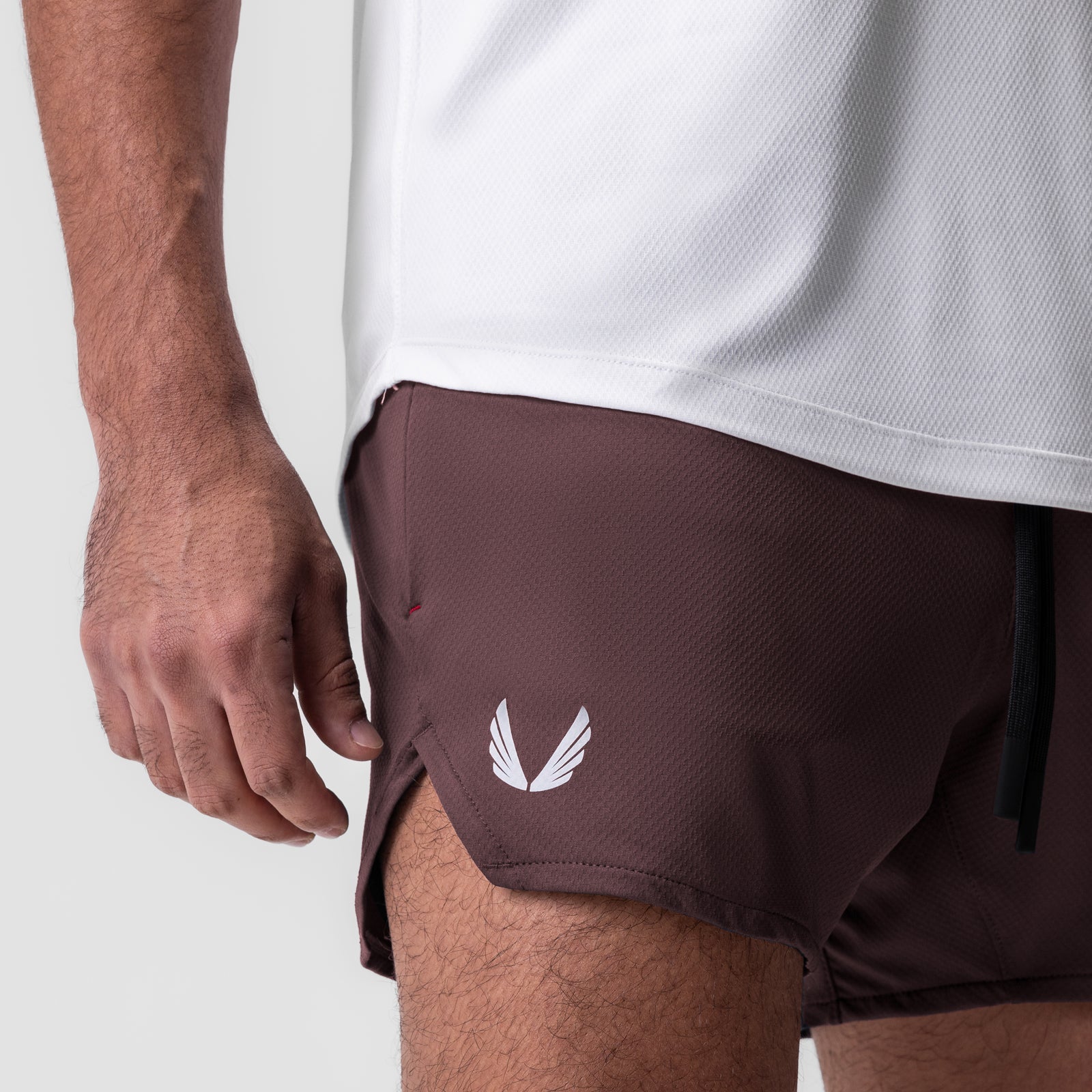 0993. AeroSilver® 5" Linerless Short - Plum