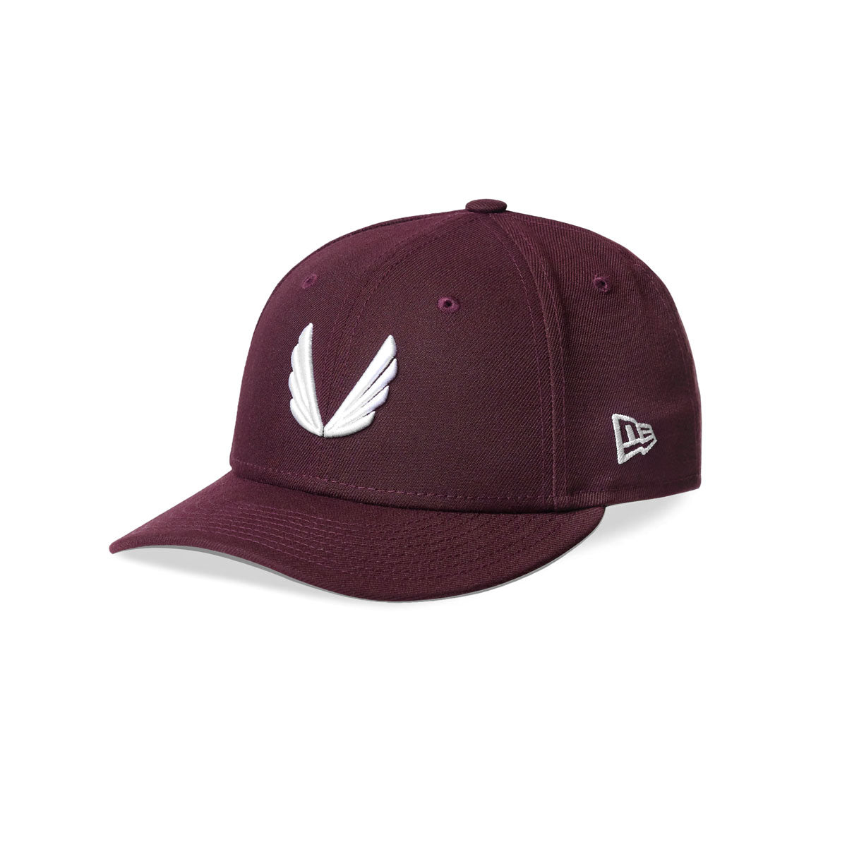 New Era® 59Fifty® Low Profile Hat - Maroon/White "Wings"