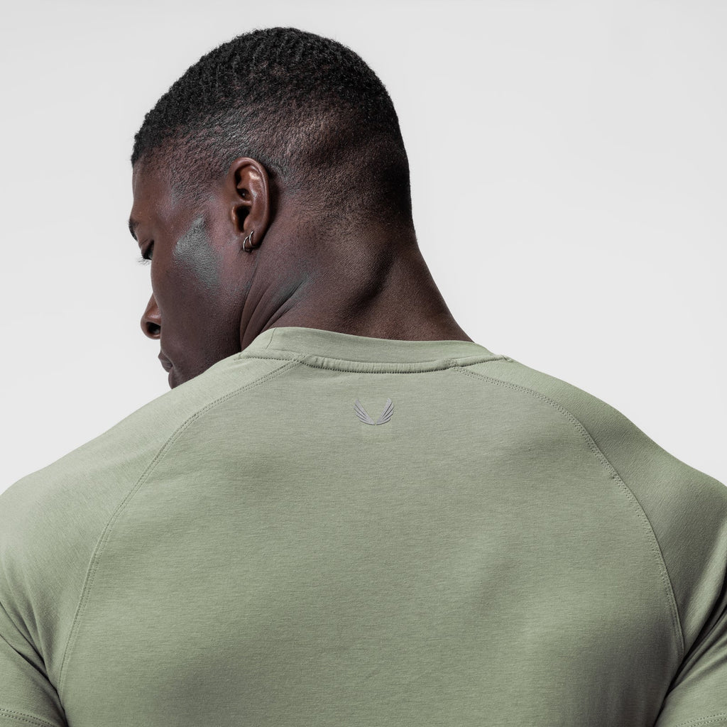 0767. Supima® Established Tee - Sage