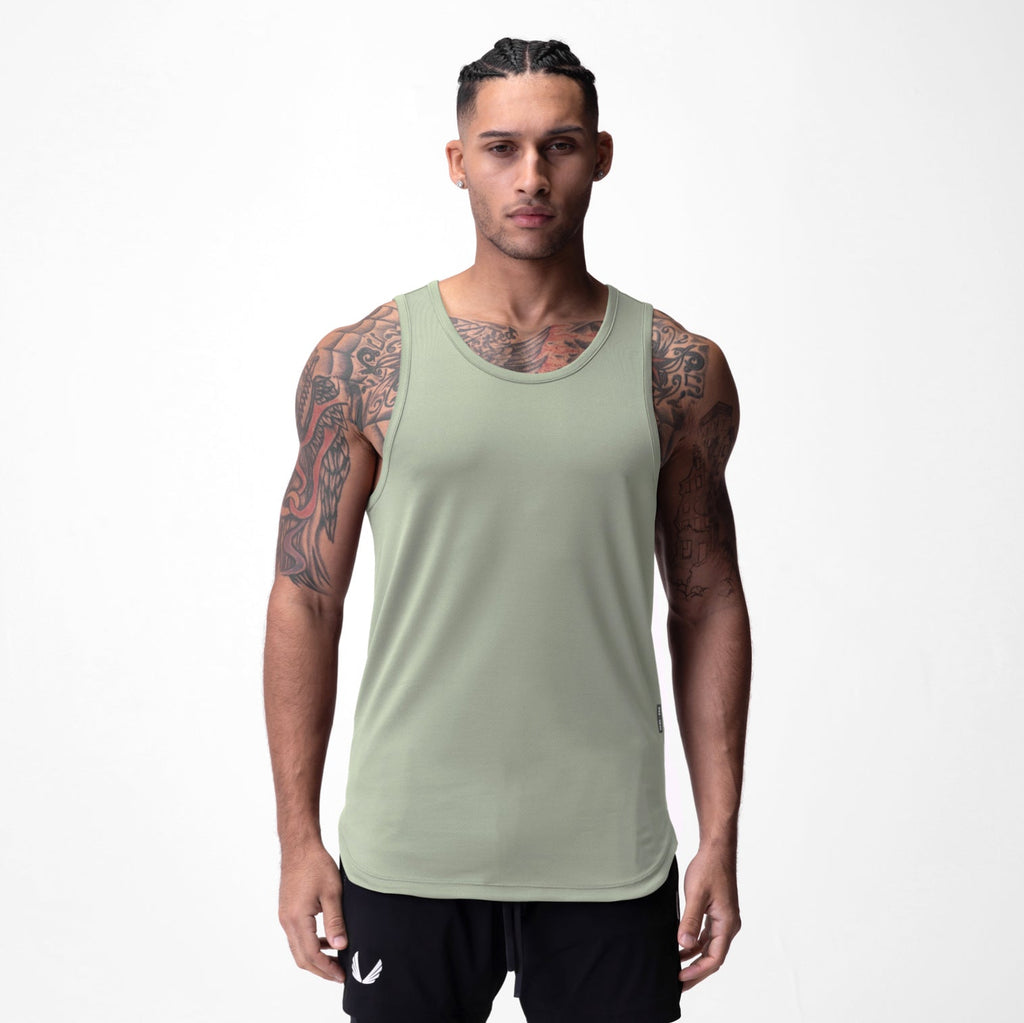 0830. AeroSilver® Tank Top - Sage