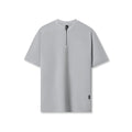 1087. Tetra-Lite® Ice Zip Tee - Slate Grey