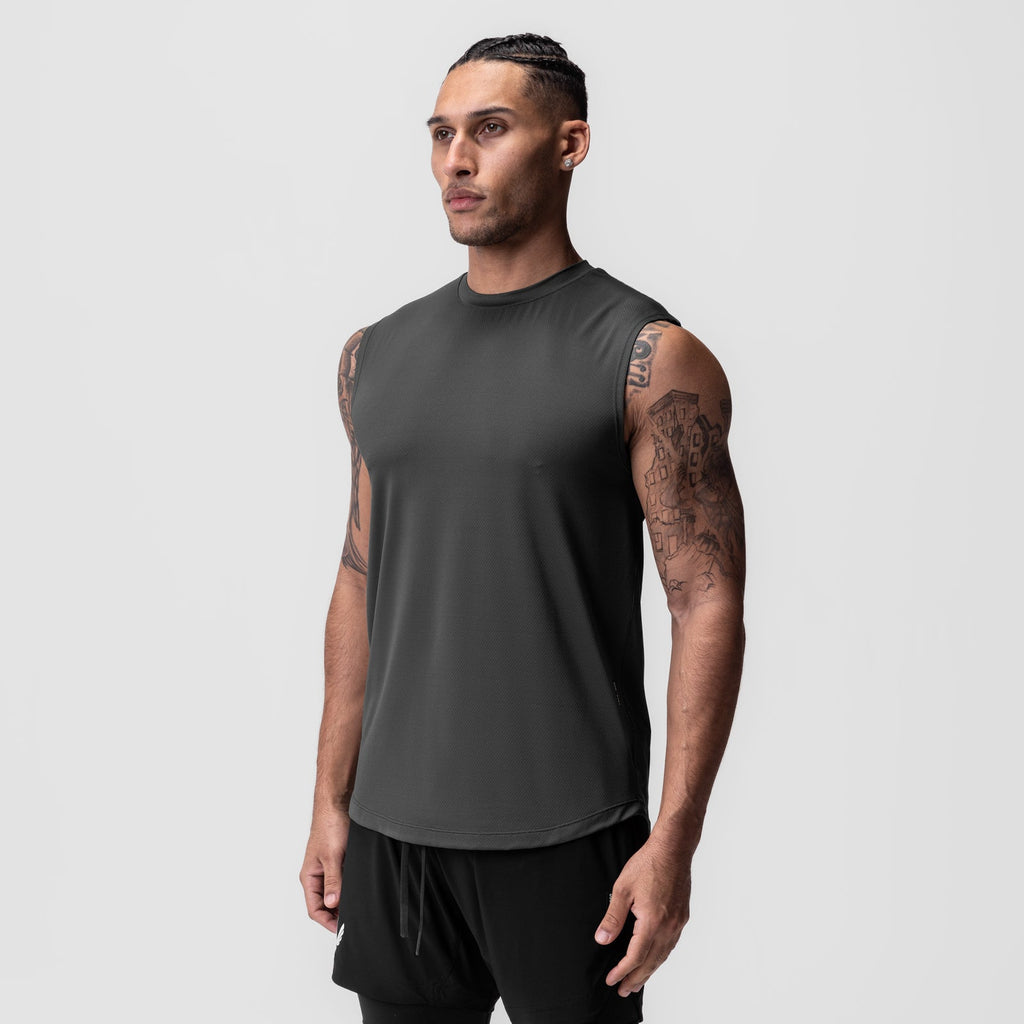 0757. AeroSilver® Cutoff Tank - Space Grey
