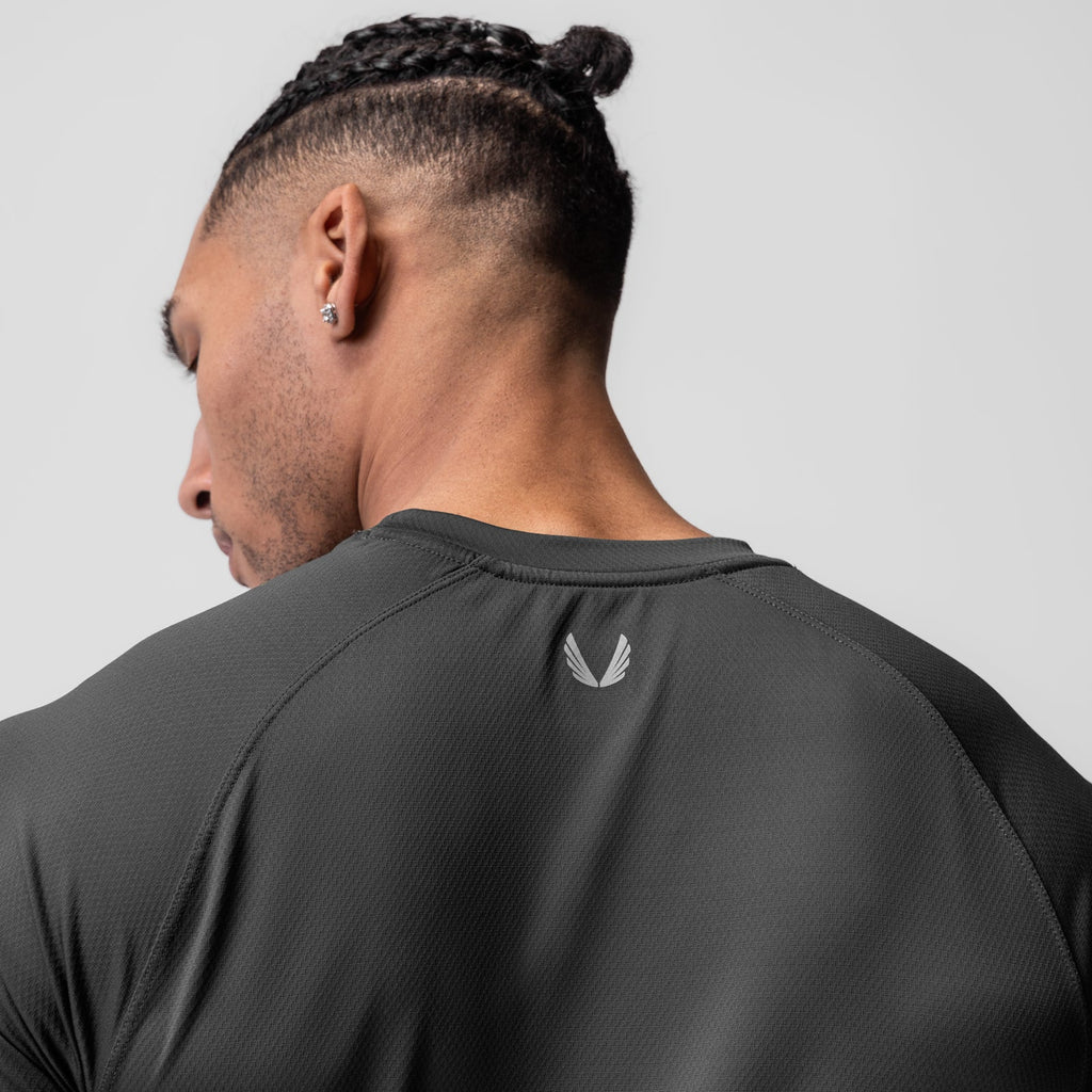0660. AeroSilver® Established Tee - Space Grey