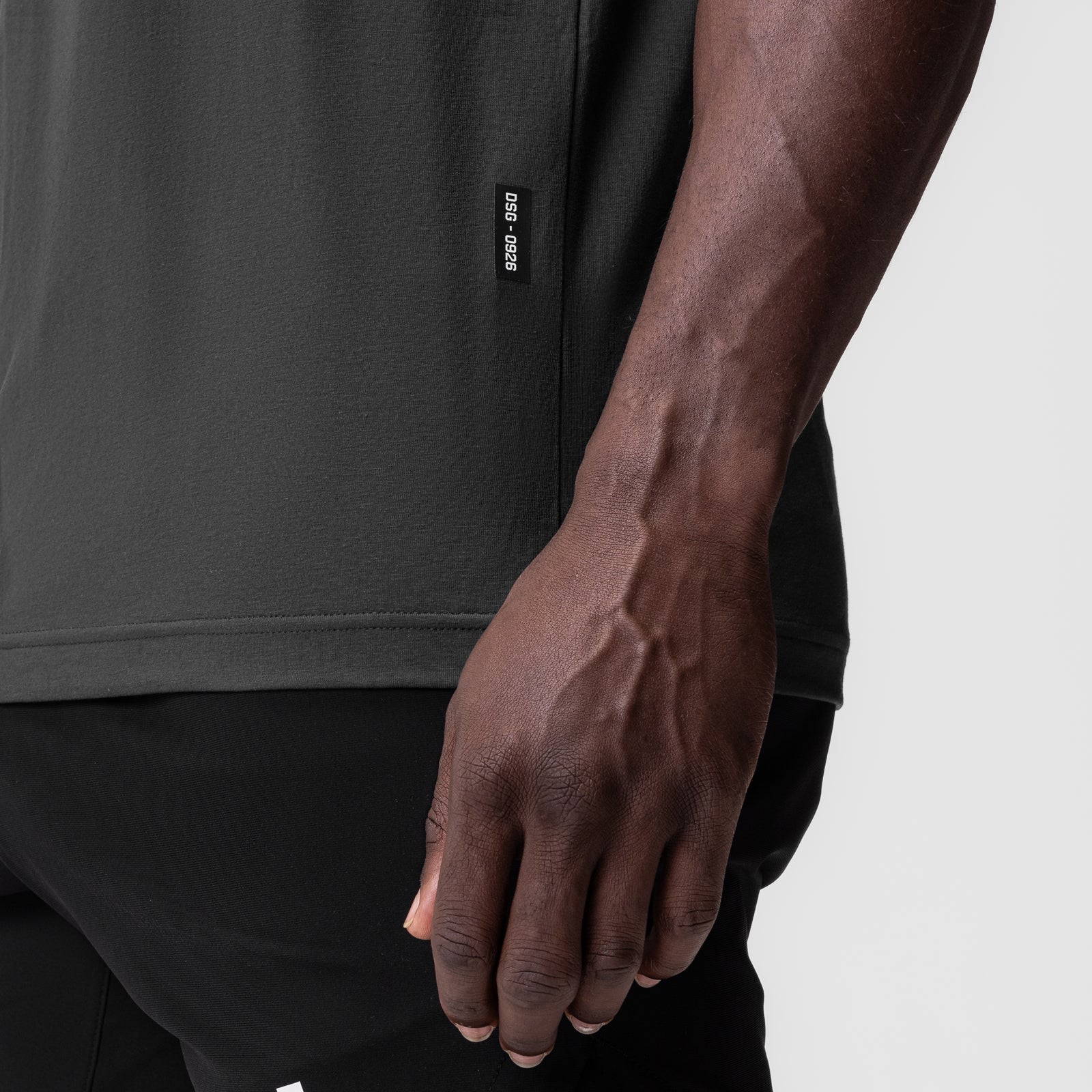 0926. Supima® Muscle Tank - Space Grey