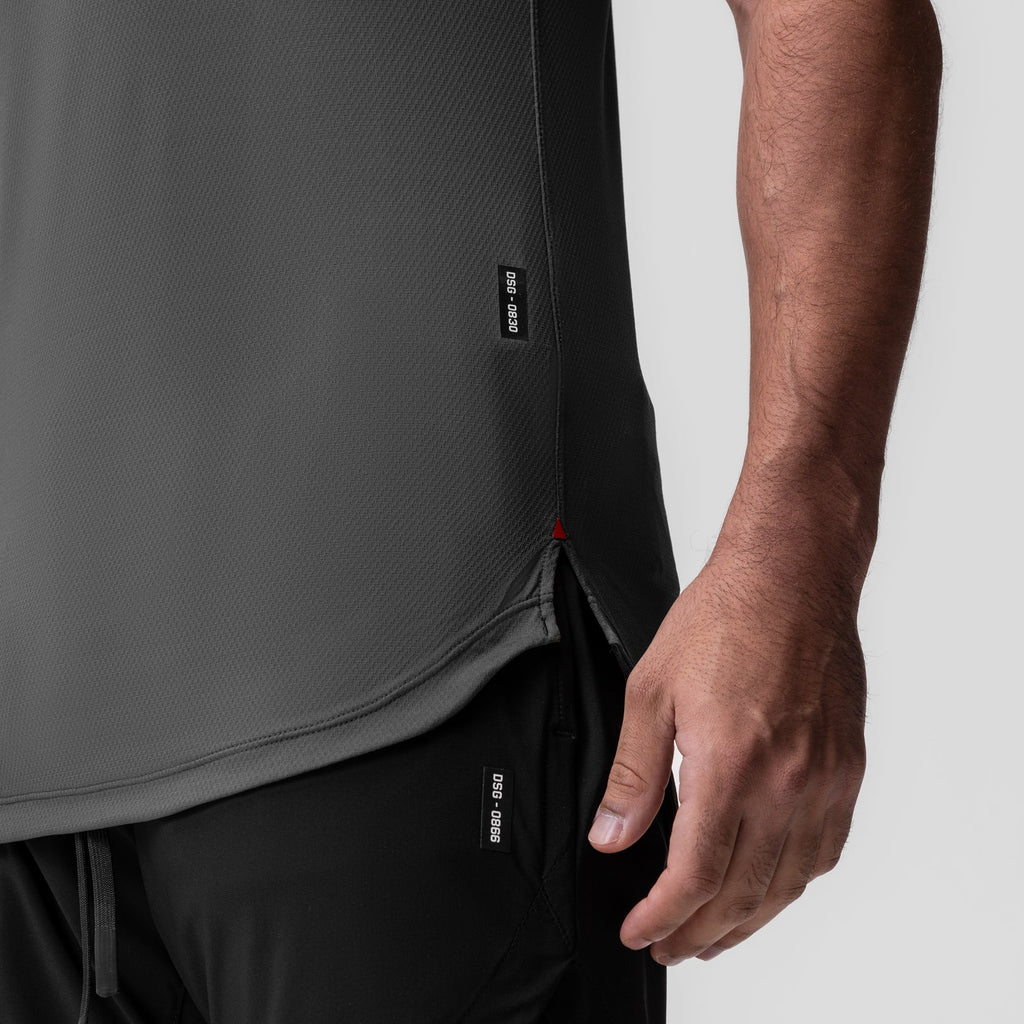 0830. AeroSilver® Tank Top - Space Grey