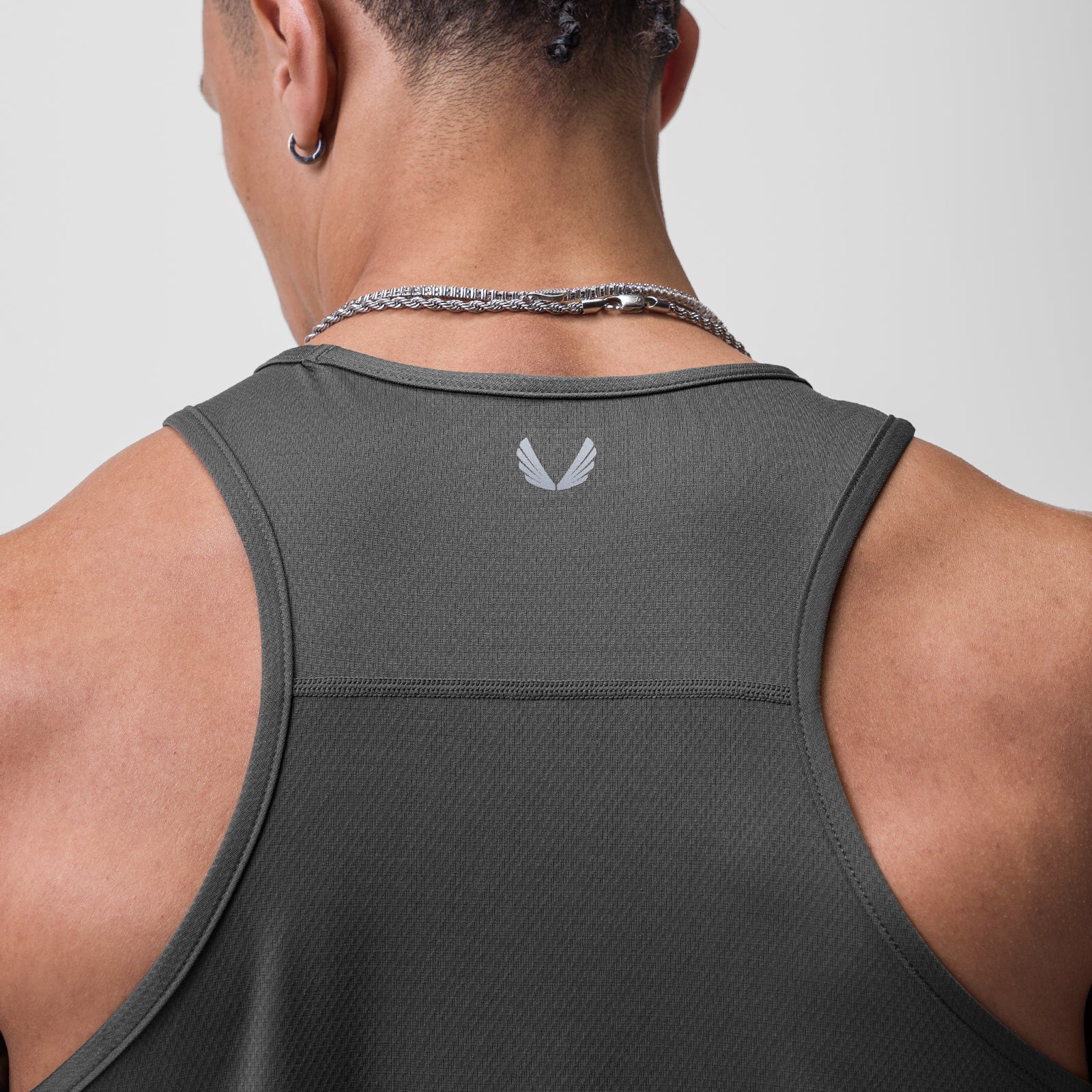0754. AeroSilver® Training Singlet - Space Grey