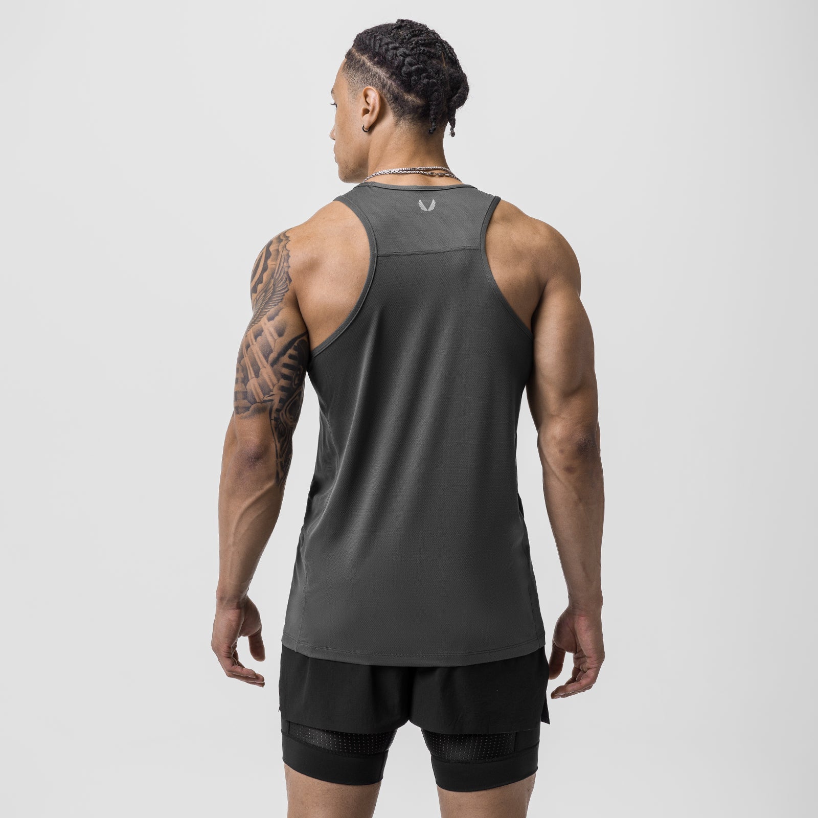 0754. AeroSilver® Training Singlet - Space Grey