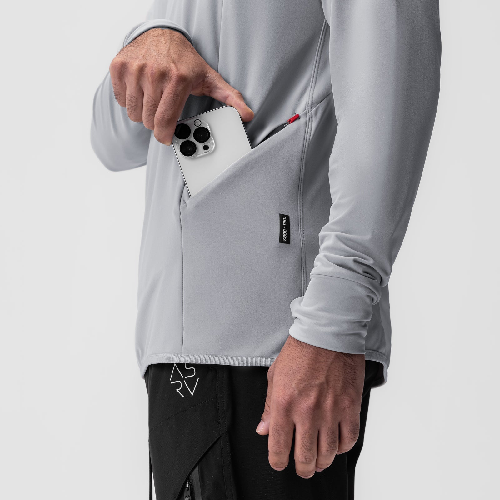 0682. Training Hoodie - Slate Grey