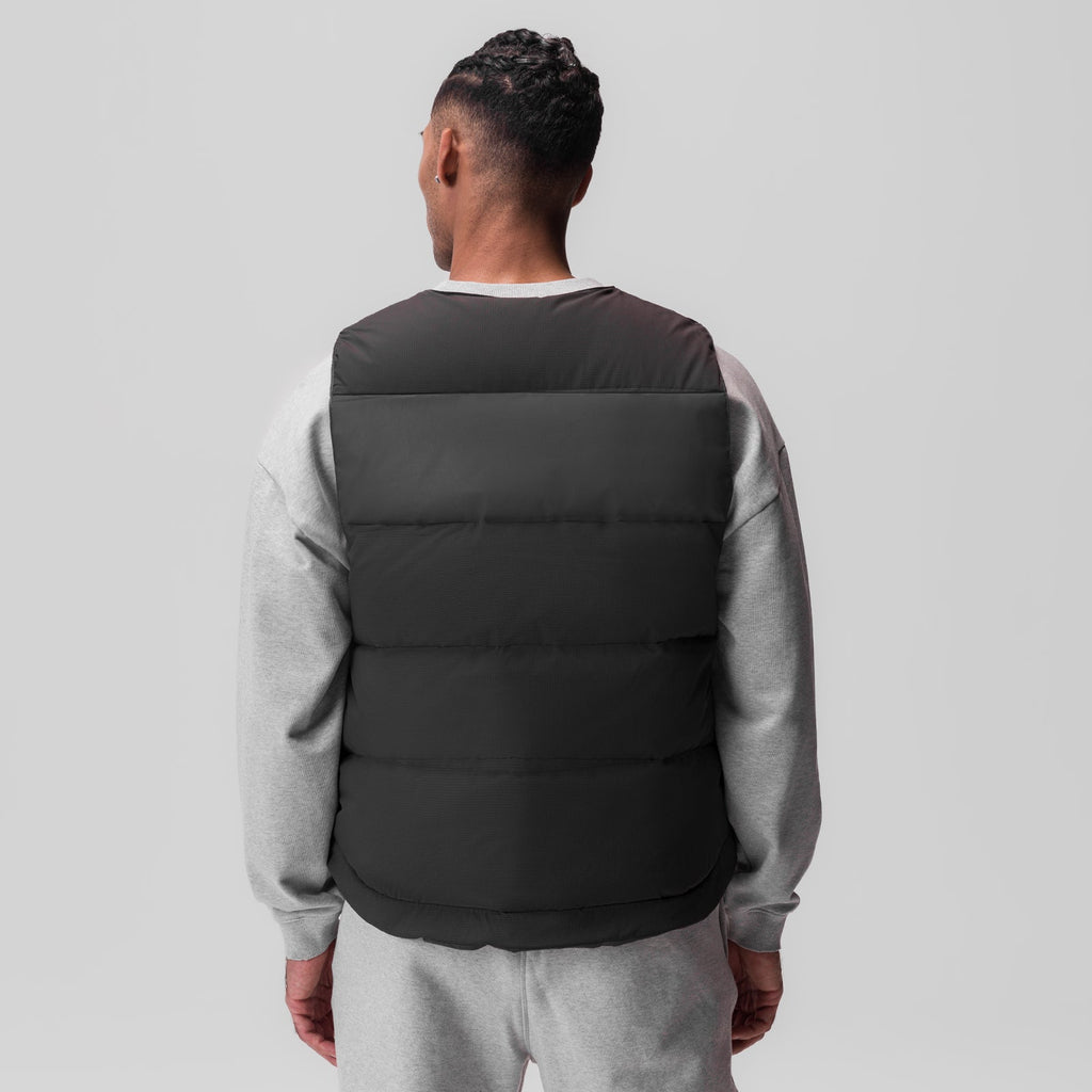0859. Ripstop Insulated Puffer Gilet - Space Grey