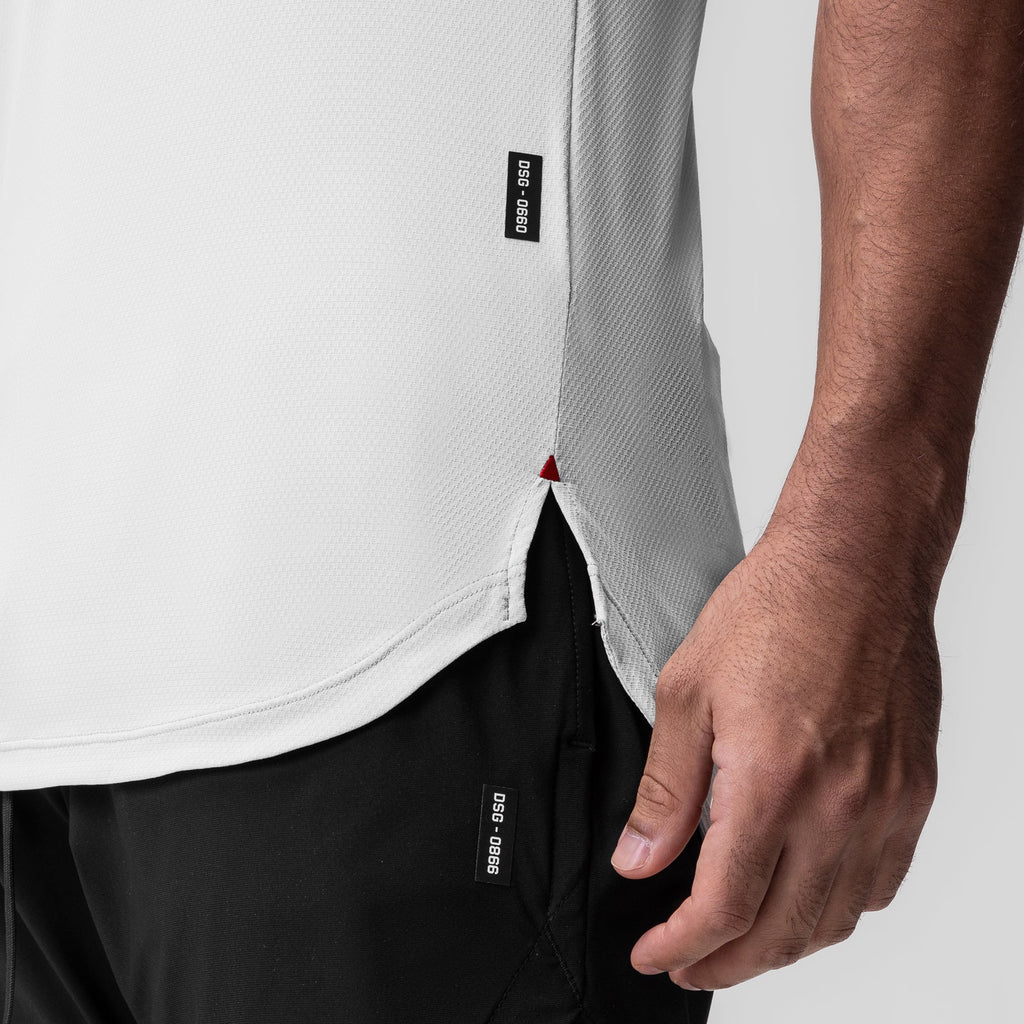 0660. AeroSilver® Established Tee - White