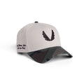 New Era® 9Forty® A-Frame Hat - Stone/Woodland Camo Two Tone