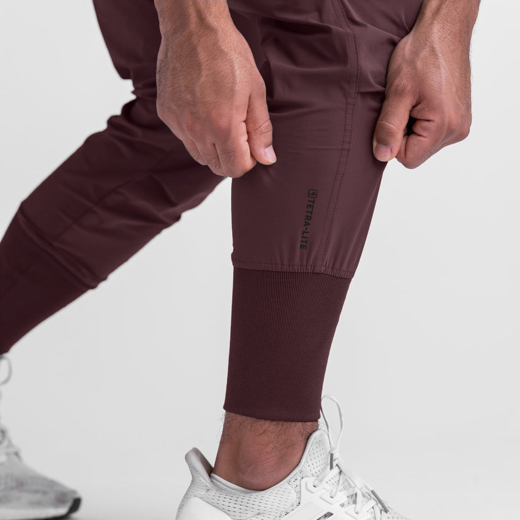 0437. Tetra-Lite® Cargo High Rib Jogger - Faded Plum