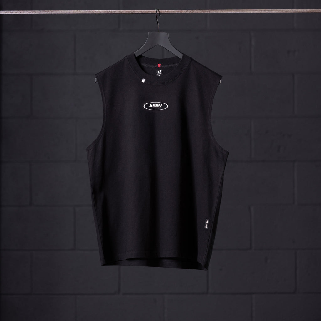 0807. LE Tech Essential™ Relaxed Cutoff - Black "THAT'S TRAINING"