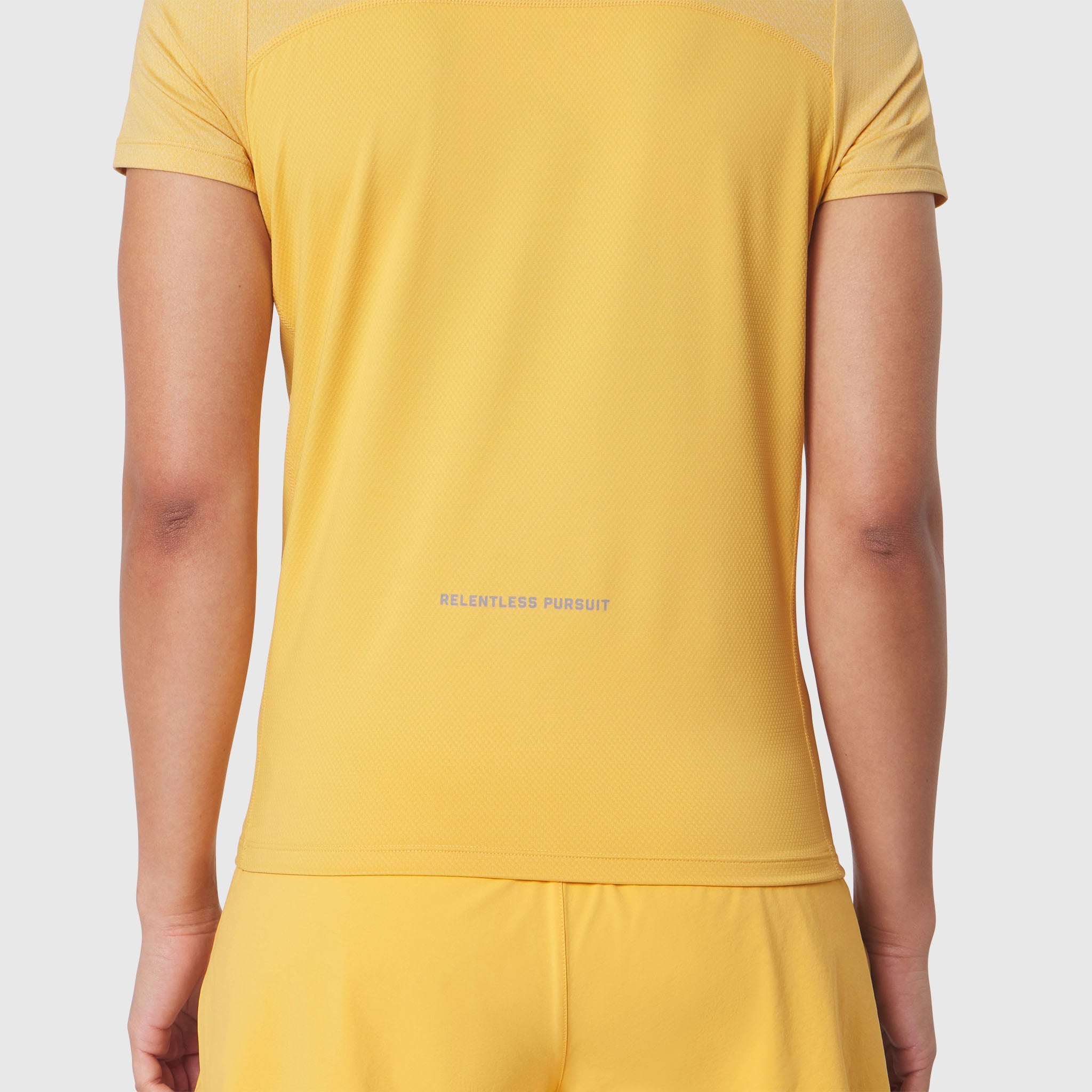W086. AEROSILVER® UPF50+ Run Tee - Amber