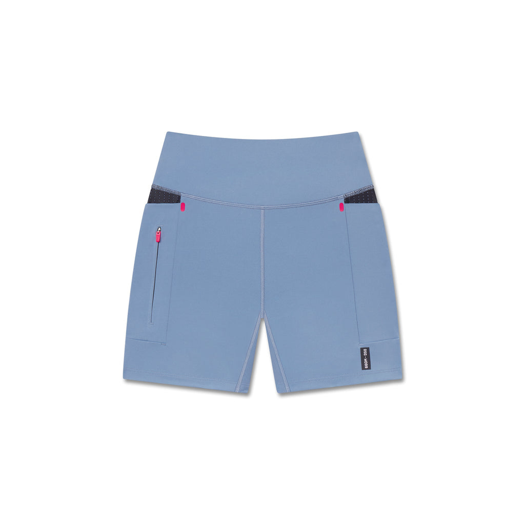 W099. LYCRA® ADAPTIV Hybrid Bike Short - Slate Blue